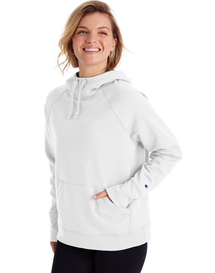 Sudadera Con Capucha Champion Mujer - Powerblend ( Blancas ) 7243960-TQ